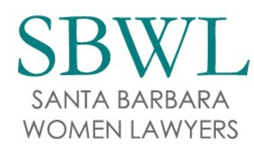 Santa barbara women lawyers logo.